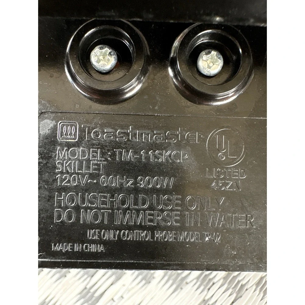 Toastmaster electric skillet